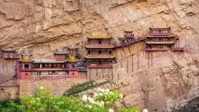 The monastery has three levels and the first one stands on a brick foundation.