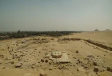 Remains of the third Solar Temple.