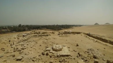 Remains of the third Solar Temple.