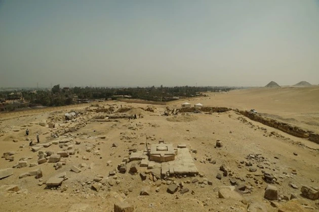 Remains of the third Solar Temple.