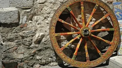 The origin of the wheel