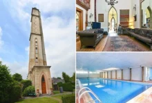 The world's tallest unreinforced concrete structure.