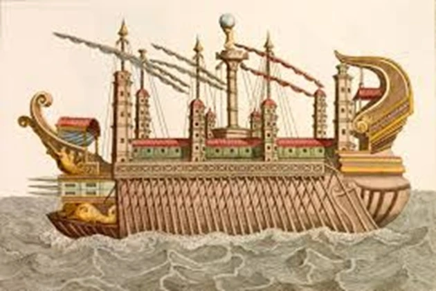 Archimedes' Syracuse is the ancient Titanic.
