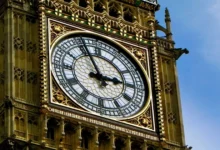clock tower in london