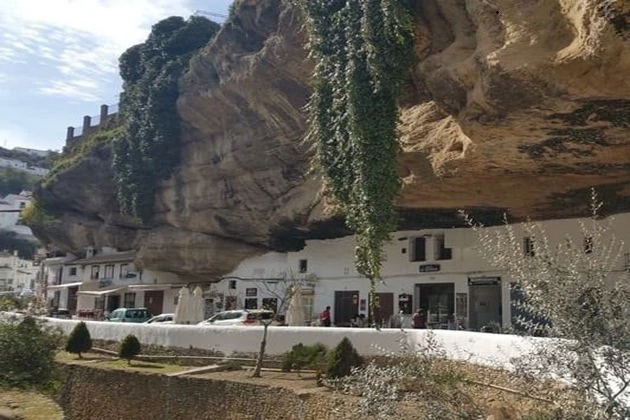 Setenil de las Bodegas, Spain .the city inside the rocks