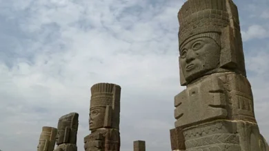 Atlanteans in Tula, Hidalgo