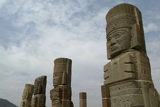 Atlanteans in Tula, Hidalgo