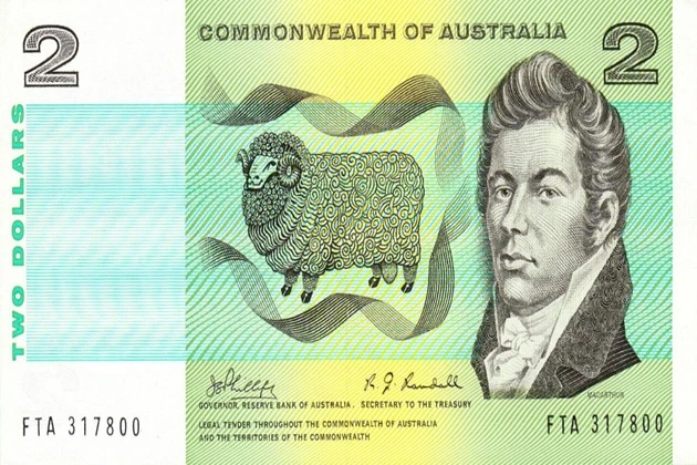 Banknote featuring John MacArthur
