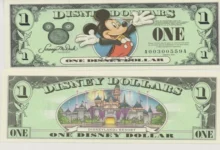 Disney Dollars.