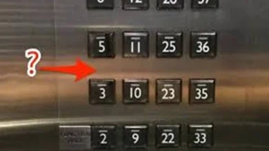 In China, the number 4 is avoided; there is no fourth floor