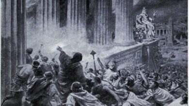 Library of Alexandria was destroyed