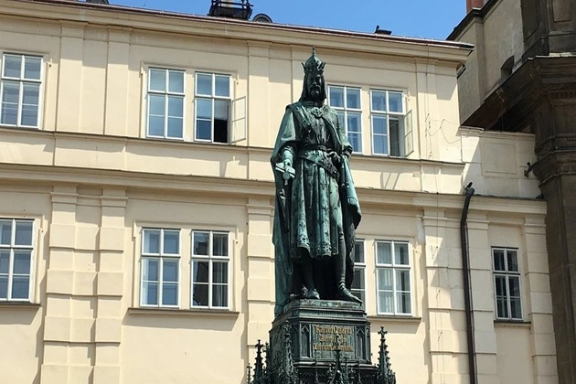 Monument to Charles IV in Prague