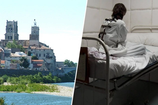 People were placed in hospitals to cope with the wave of madness.