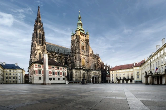 Prague Castle in the Czech Republic