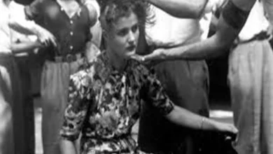 The shaved women of France