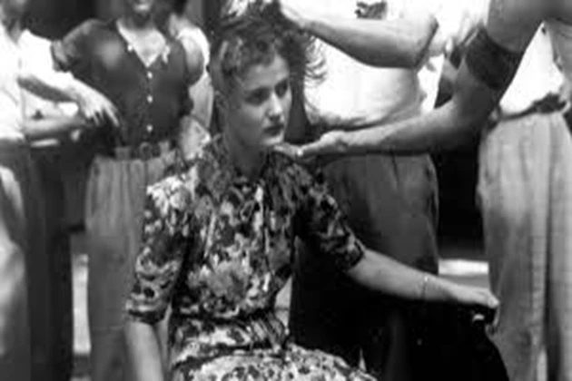 The shaved women of France