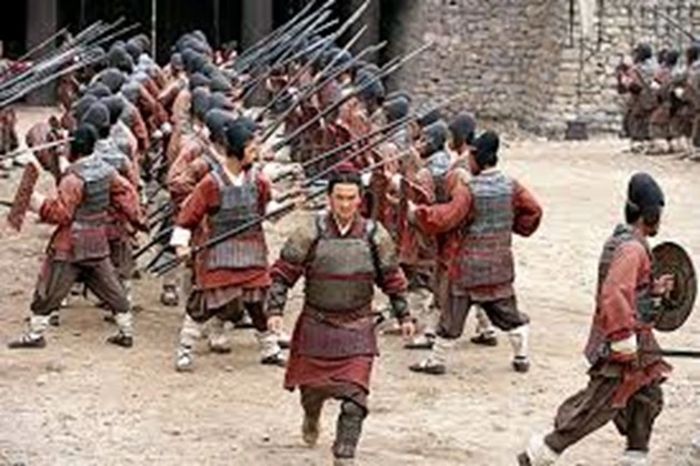Chinese army.
