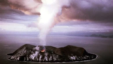 The Birth of Surtsey Island