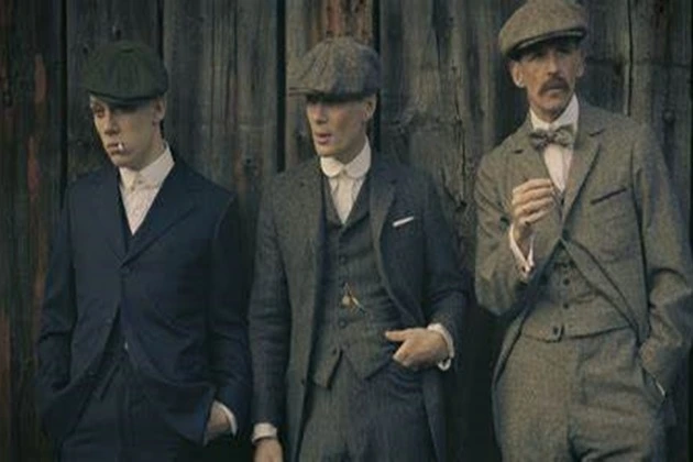 The Peaky Blinders gang.
