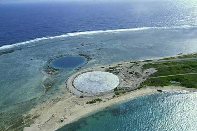 The dome of Runit Island