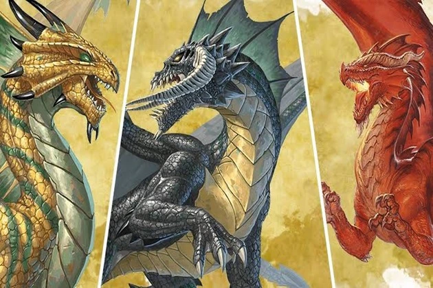 Depending on their color, dragons are endowed with different abilities.