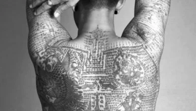 Khmer roots of Sak Yant tattoo.