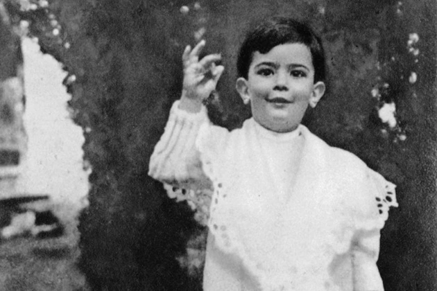 Salvador Dali as a child
