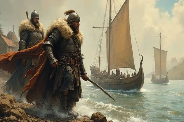 The Vikings were not only raiders and plunderers.
