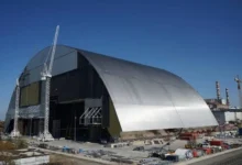 Chernobyl sarcophagus