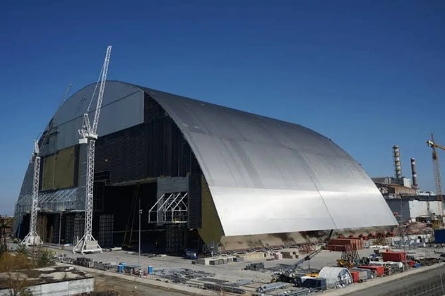 Chernobyl sarcophagus