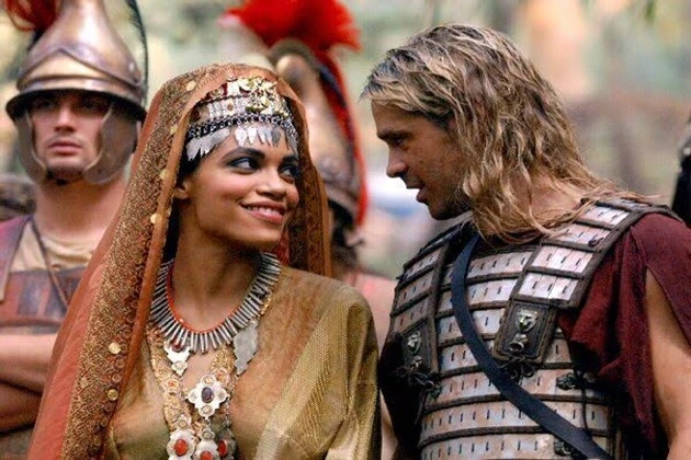 The wedding of Roxana and Alexander: a scene from Oliver Stone's historical film "Alexander".
