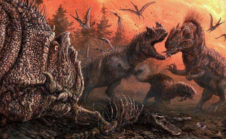 Dinosaurs turned into cannibals when hungry