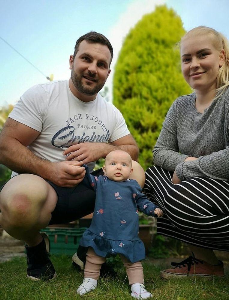 Strongest baby in t he world? Lula can stand upright after 8-weeks 