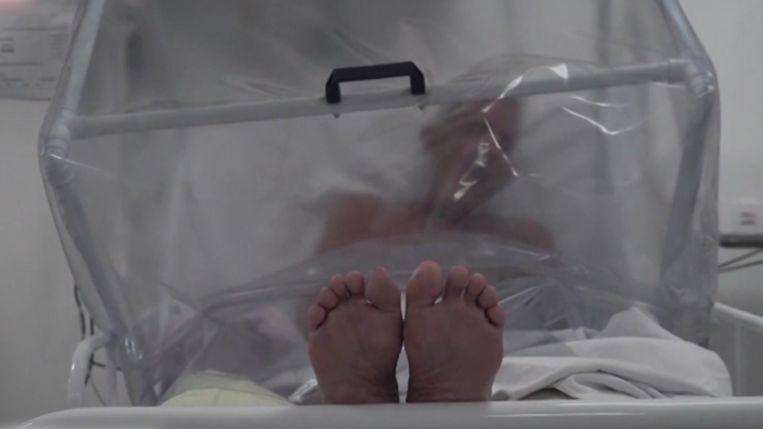 Brazilian hospital uses oxygen cabins against corona