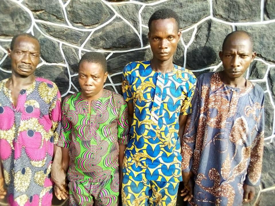 Suspected ritualists arrested  with fresh human hands in Nigeria